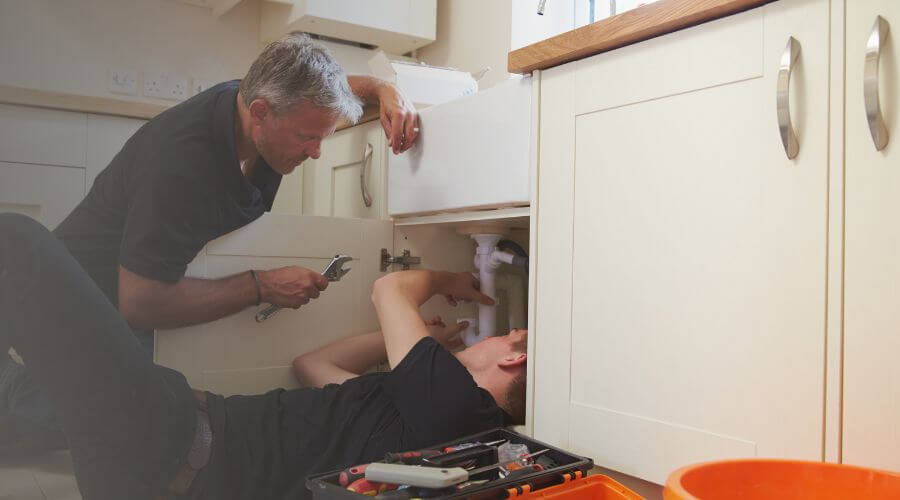 Professional burst pipe repair services in Mankato, KS